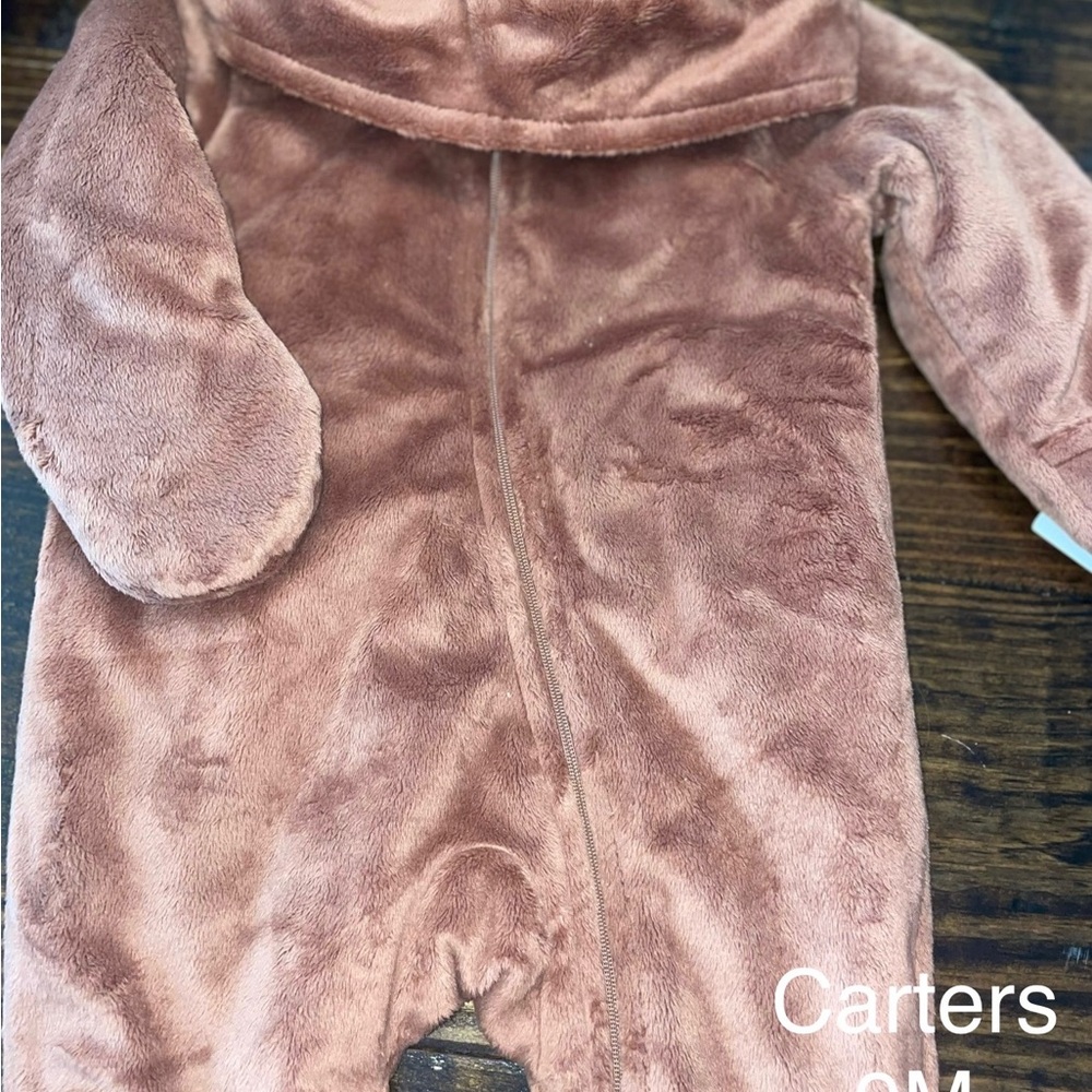 Carter's Brown Footies One Piece